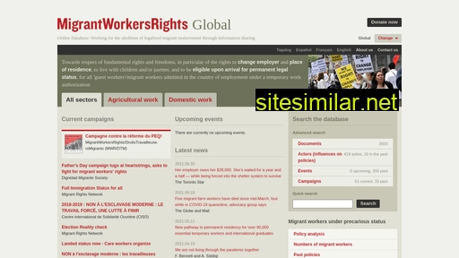 migrantworkersrights.net alternative sites