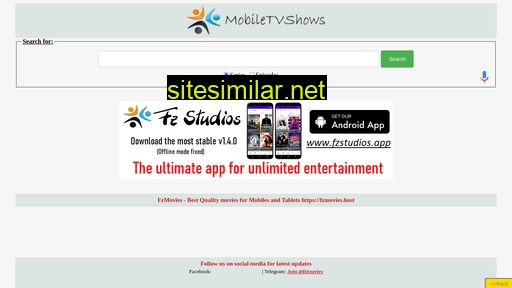 mobiletvshows.net alternative sites