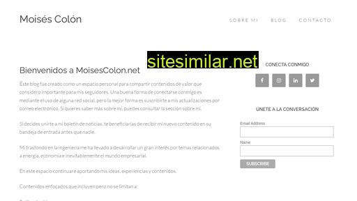 moisescolon.net alternative sites