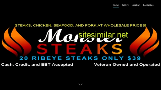Monster-steaks similar sites