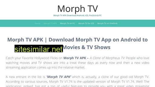 morphtv.net alternative sites