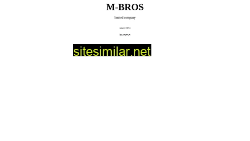 M-bros similar sites