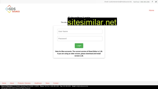 msdssrc.net alternative sites