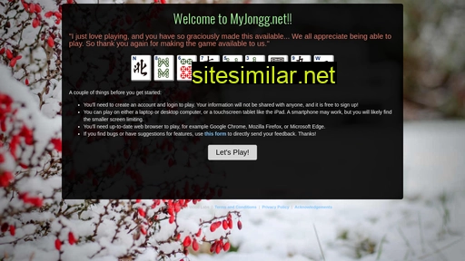 myjonggpremium.net alternative sites