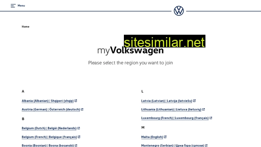 myvolkswagen.net alternative sites