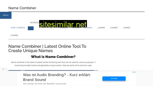 namecombiner.net alternative sites