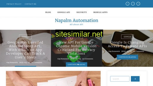 napalm-automation.net alternative sites