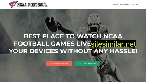 Ncaafootballgame similar sites
