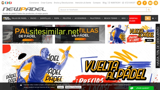 newpadel.net alternative sites