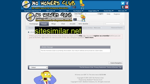 Nohomers similar sites