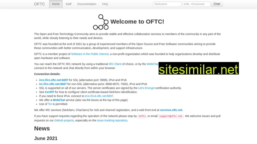 oftc.net alternative sites