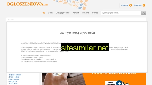 ogloszeniowa.net alternative sites