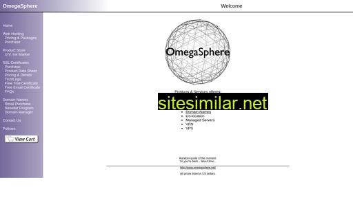 Omegasphere similar sites