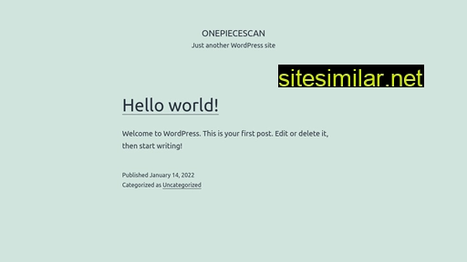 onepiecescan.net alternative sites