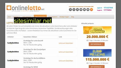 onlinelotto.net alternative sites