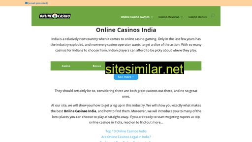 onlinecasinosindia.net alternative sites
