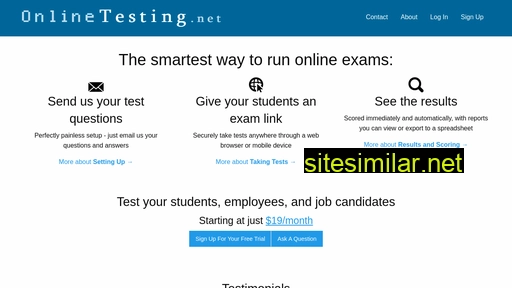 onlinetesting.net alternative sites