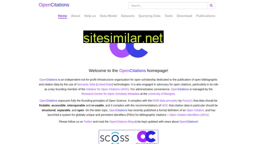 opencitations.net alternative sites