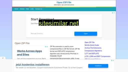 openzipfile.net alternative sites