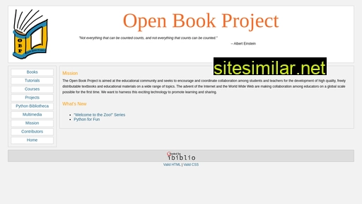 openbookproject.net alternative sites