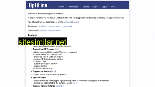optifine.net alternative sites