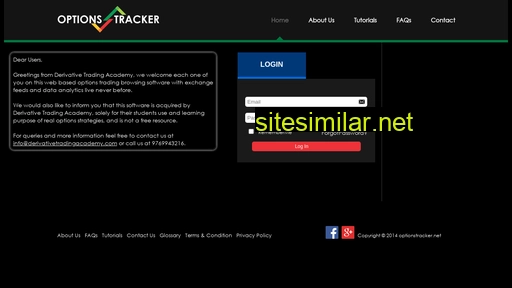 optionstracker.net alternative sites