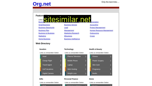 org.net alternative sites
