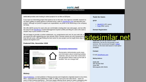 osric.net alternative sites