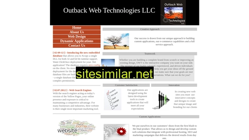 Outbackwebtech similar sites