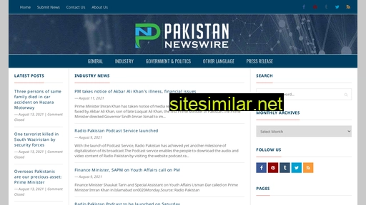 Pakistannewswire similar sites