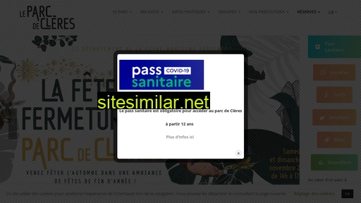 parcdecleres.net alternative sites