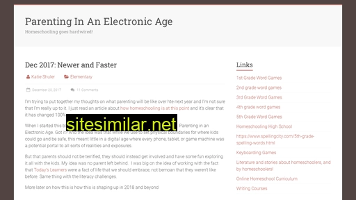 parenting-in-an-electronic-age.net alternative sites