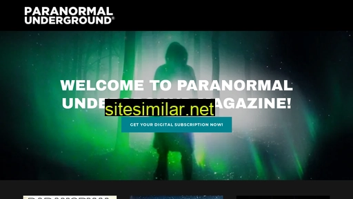 Paranormalunderground similar sites