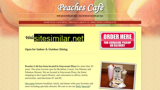 Peachescafe similar sites
