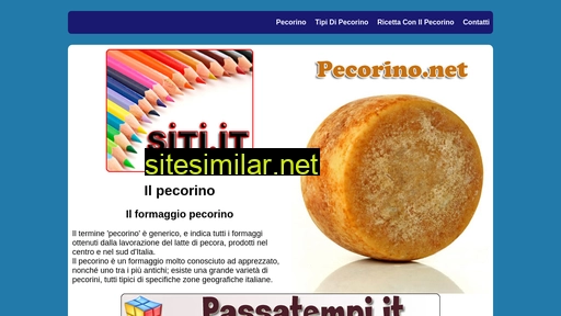 pecorino.net alternative sites