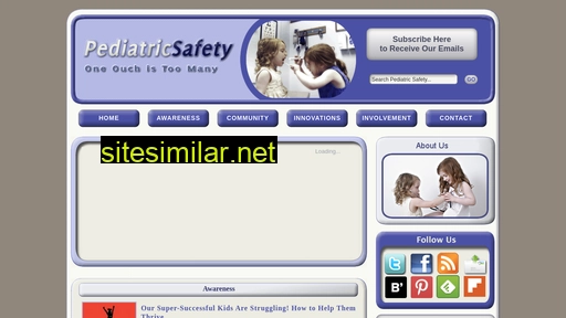 pediatricsafety.net alternative sites