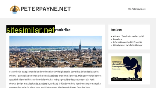 Peterpayne similar sites