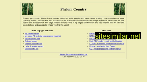phelum.net alternative sites