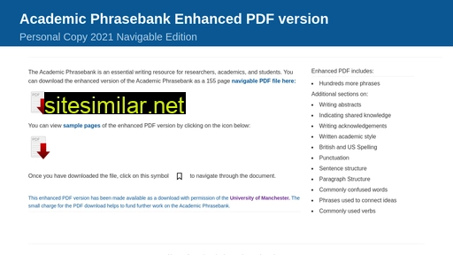 phrasebankresearch.net alternative sites