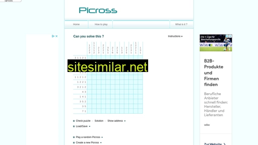 Picross similar sites
