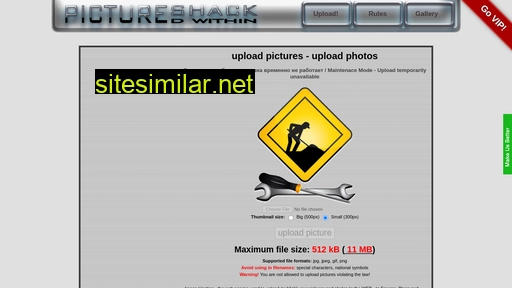 pictureshack.net alternative sites