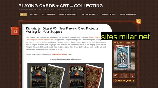 playingcardcollector.net alternative sites