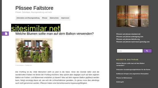 plissee-faltstore.net alternative sites