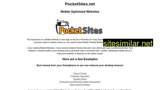 pocketsites.net alternative sites