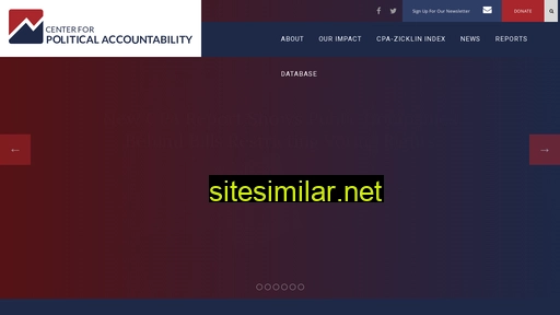 politicalaccountability.net alternative sites