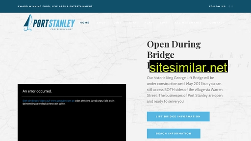 portstanley.net alternative sites