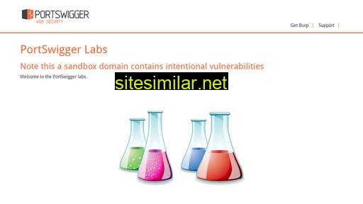 Portswigger-labs similar sites