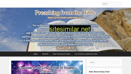 preachingfromthebible.net alternative sites
