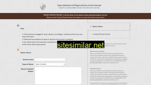 privacyprotected.net alternative sites
