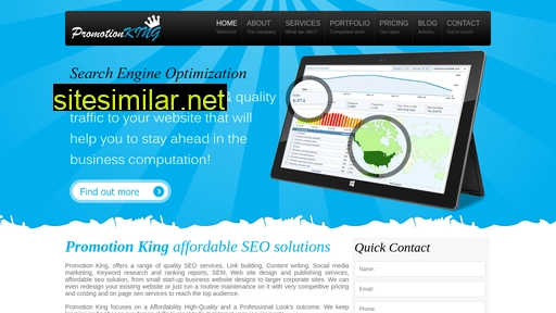 promotionking.net alternative sites